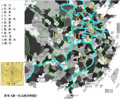 二十八星宿分野图是什么