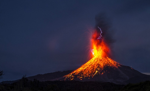 遇到火山喷发如何自救